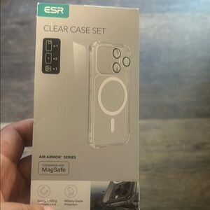 ESR Clear Case Set for iPhone